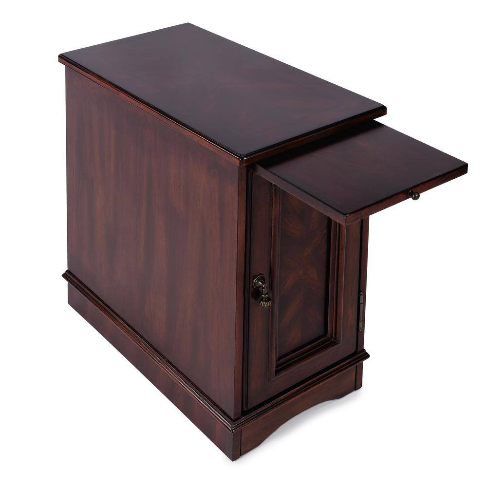 Alt View 4. Butler Specialty - Harling Cabinet - Dark Brown.
