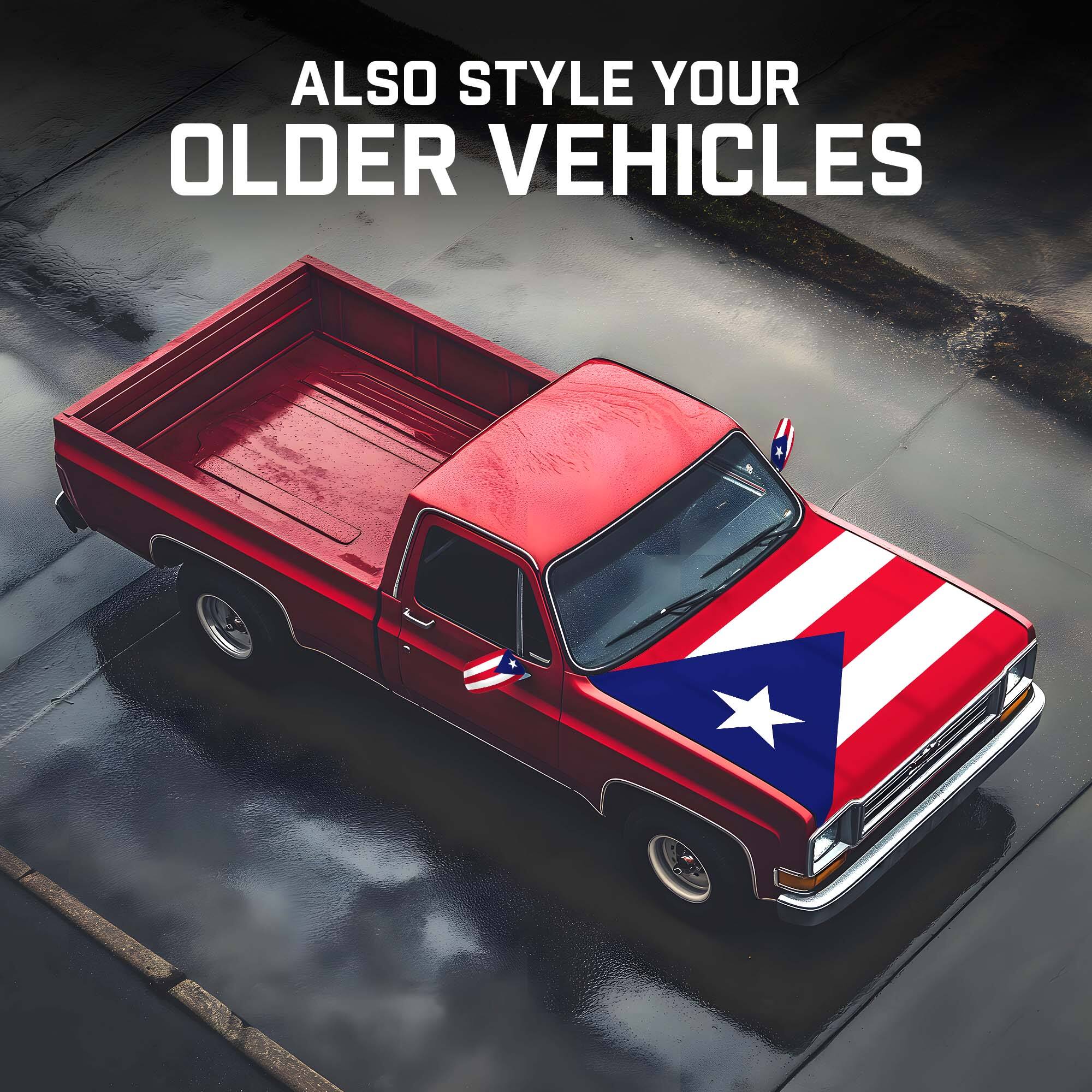 Also style your older vehicles