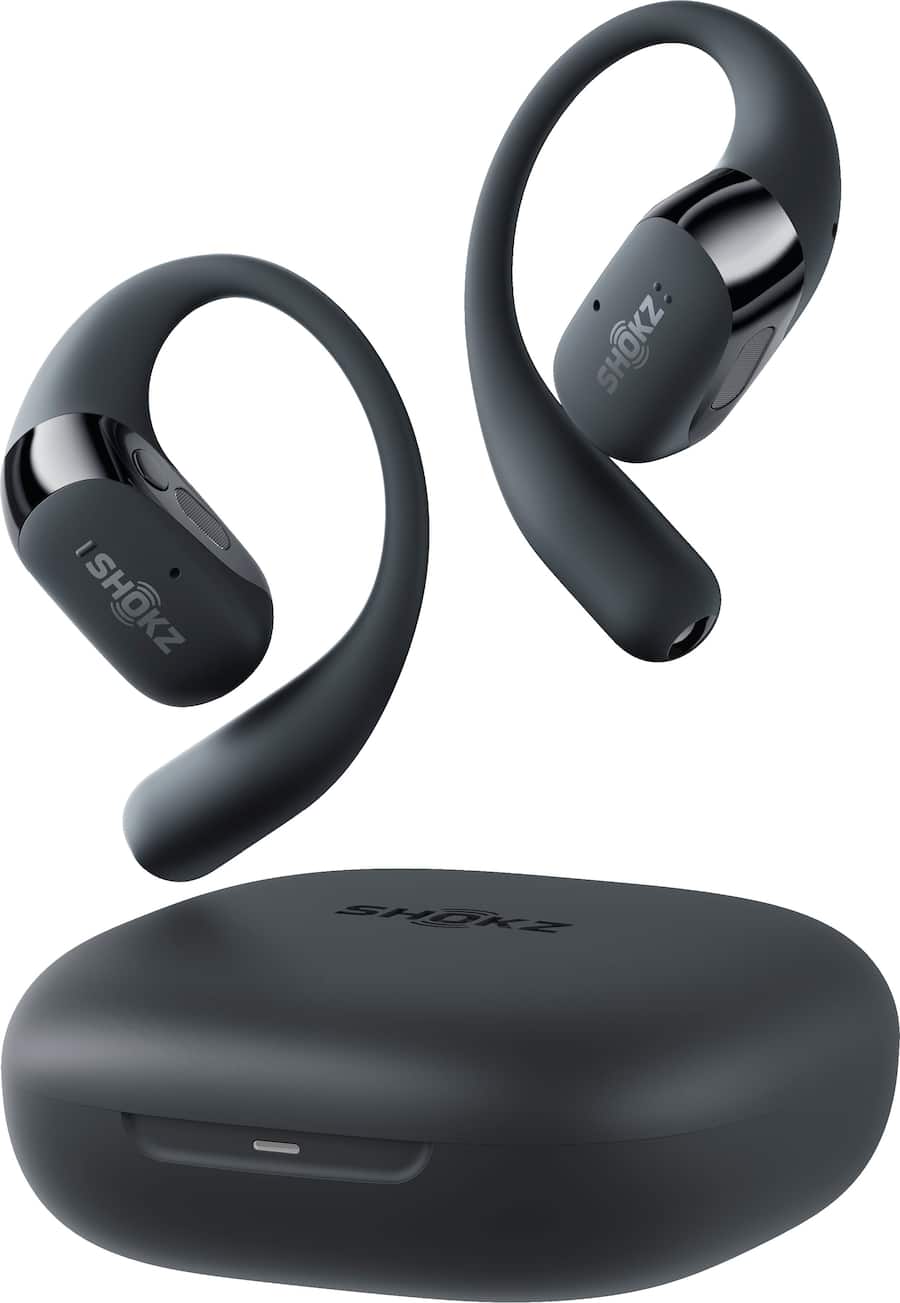 Shokz OpenFit 2 Open Ear True Wireless Earbuds Black T920-ST-BK-US Shokz OpenFit 2 Open Ear True Wireless Earbuds Black T920-ST-BK-US