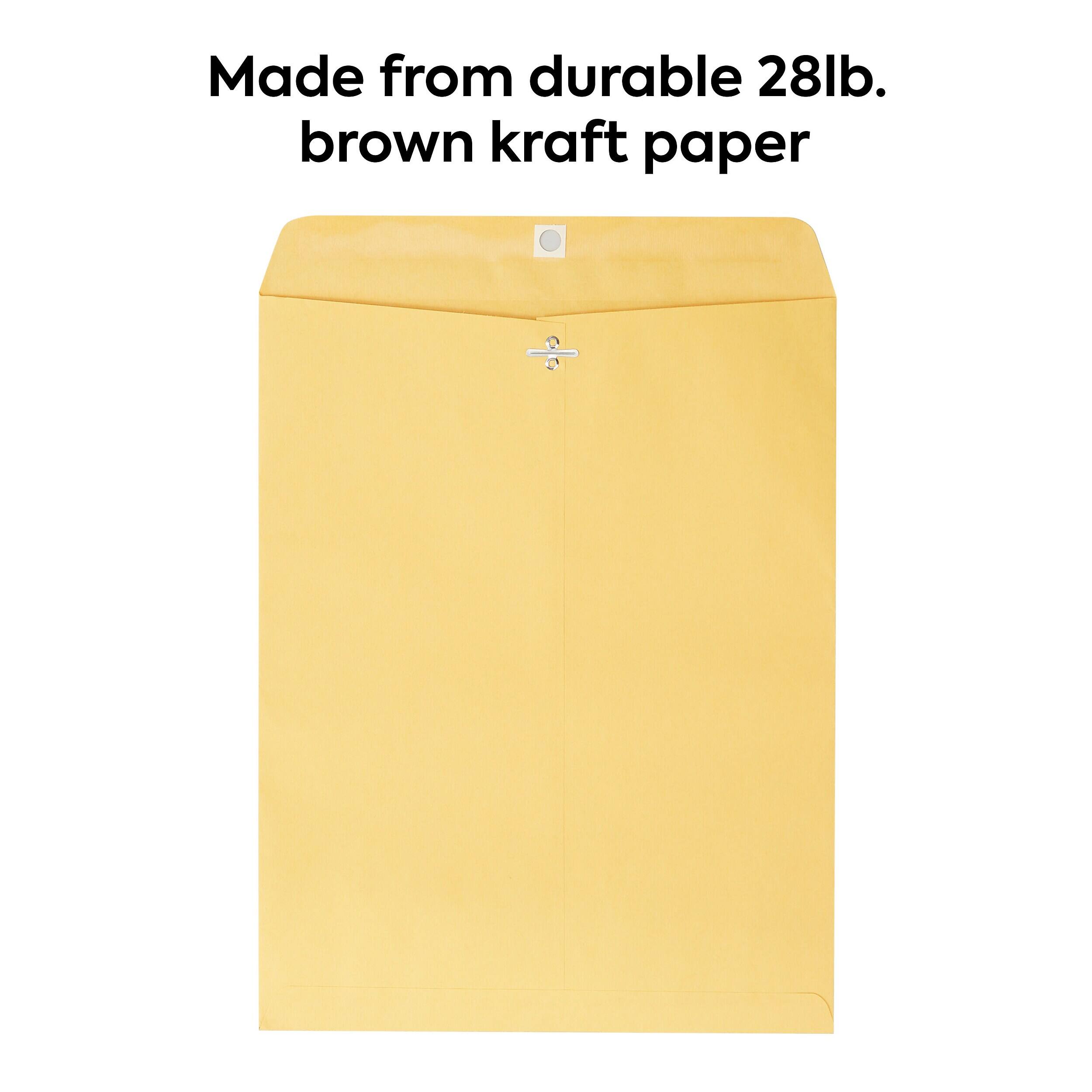 Made from durable 28lb. brown kraft paper