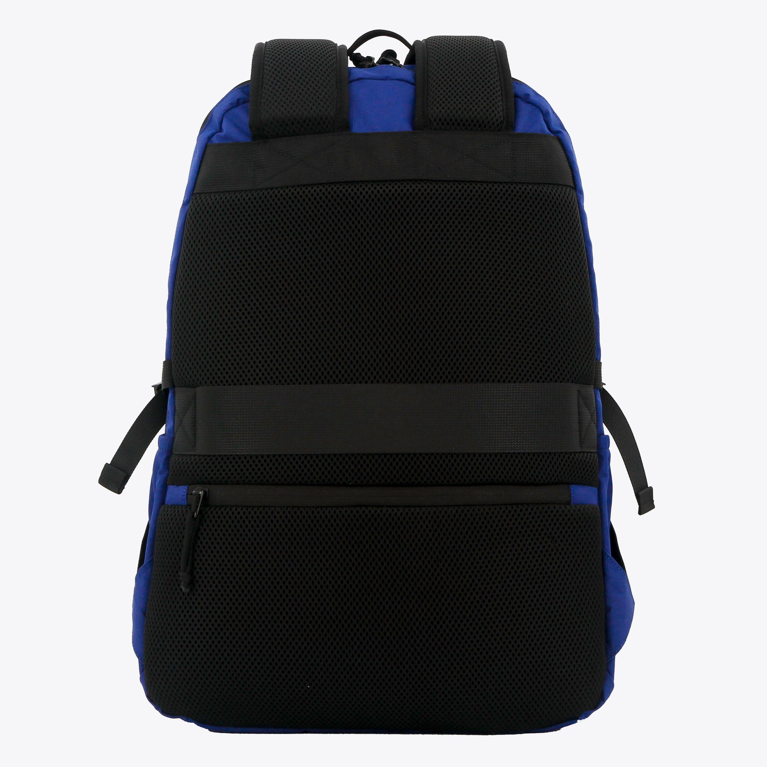 Back. J World - J World Unisex Stride Laptop Backpack for School and Travel, Navy Blue - NAVY BLUE.