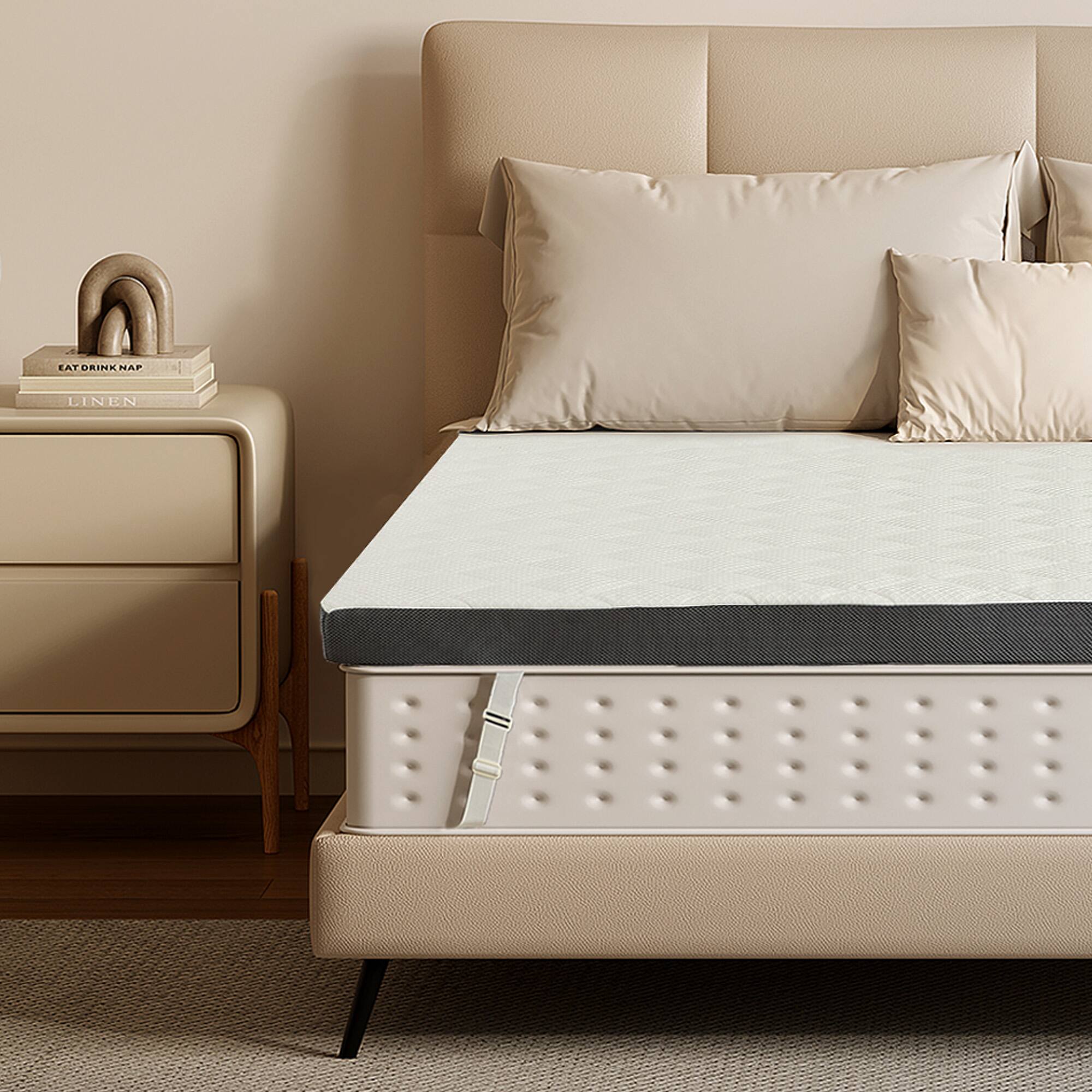 EAT DRINK NAP  
LINEN