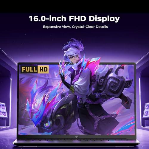 16.0-inch FHD Display  
Expansive View, Crystal-Clear Details  
FULL HD