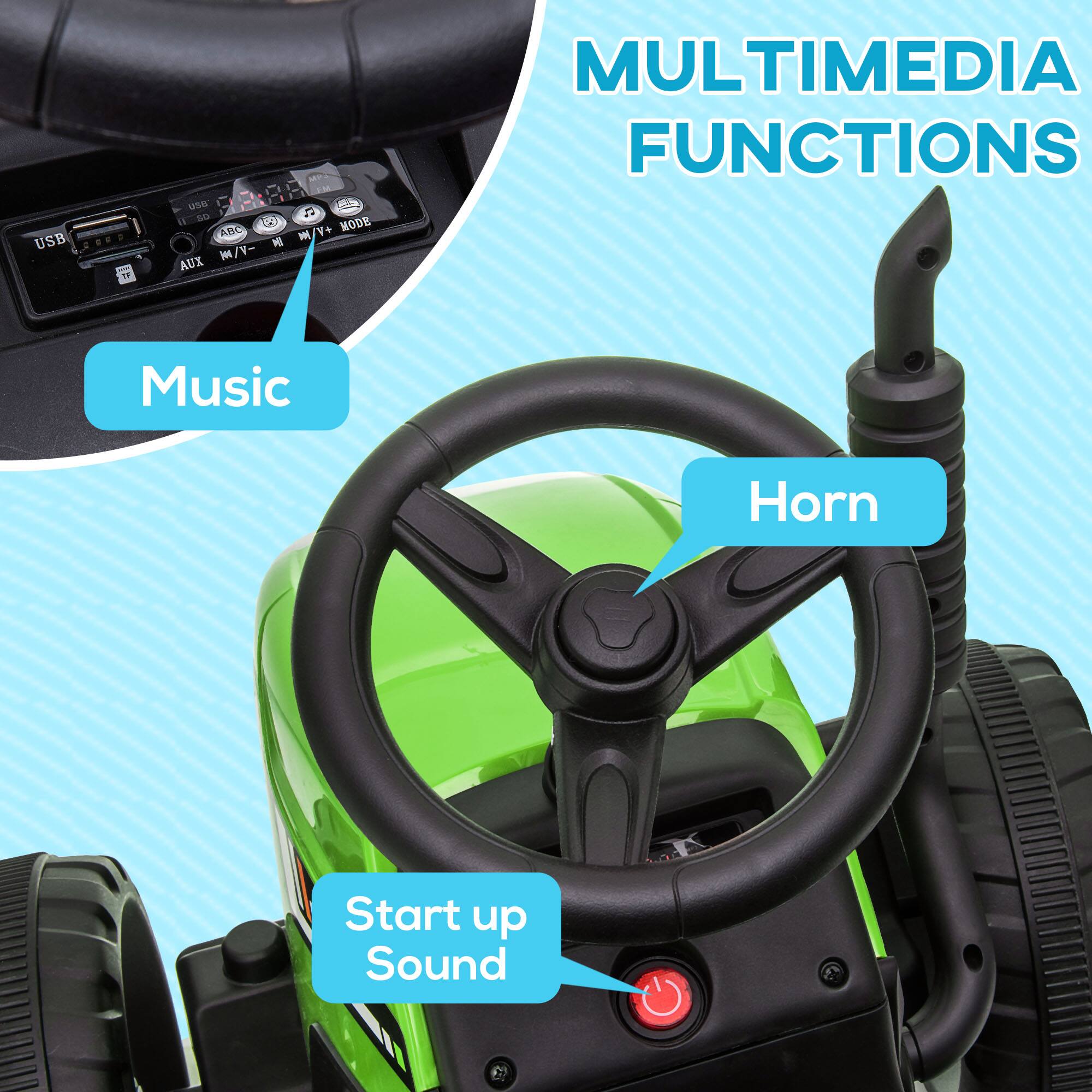 MULTIMEDIA FUNCTIONS, Music, Horn, Start up Sound, USB, AUX, MODE, ABC, M/V+, M/V-, IM uSa 7 VA