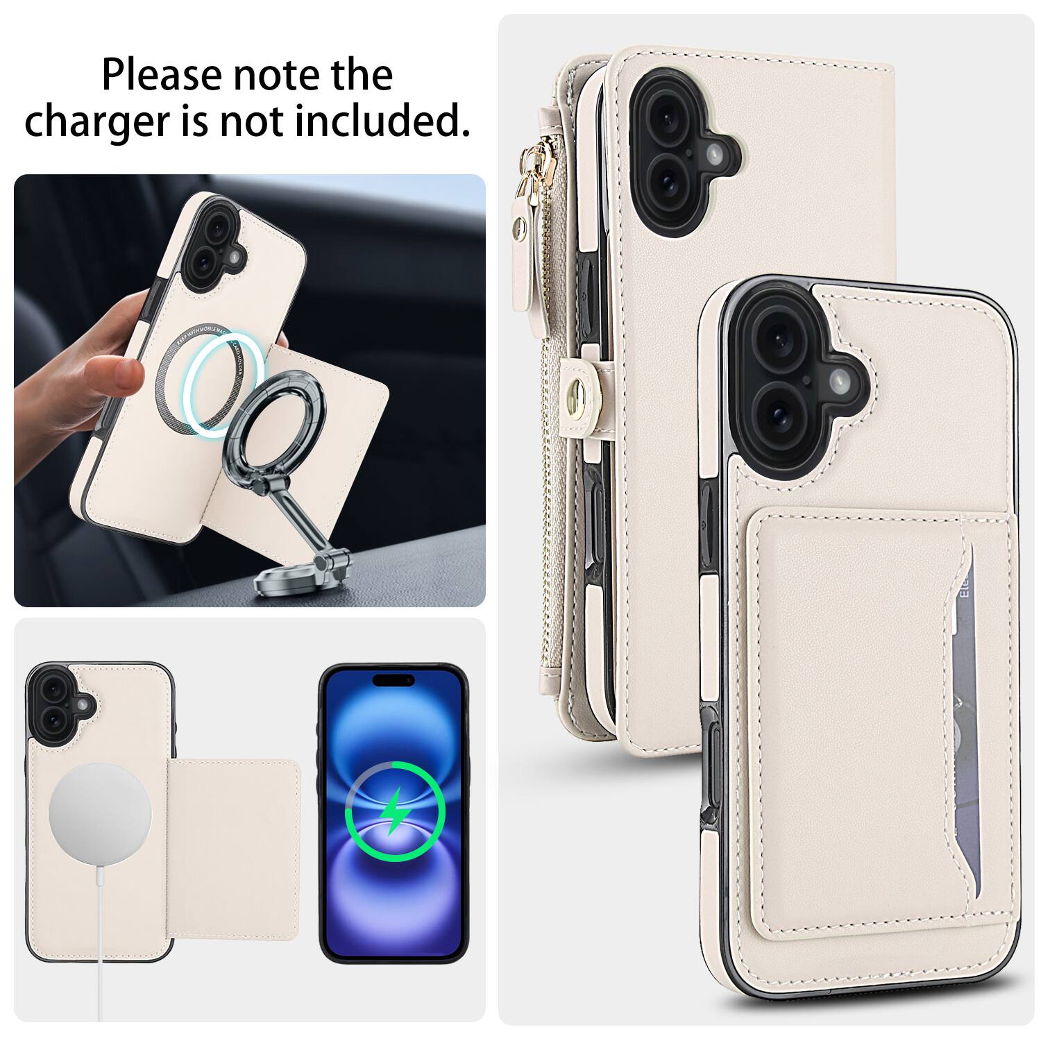 Please note the charger is not included.