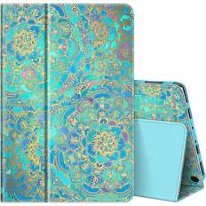 Front. Kitcheniva - Protective Folio Case For Amazon Fire HD 10 13th 2023 And 11th 2021 Stand Cover Jade - Jade.