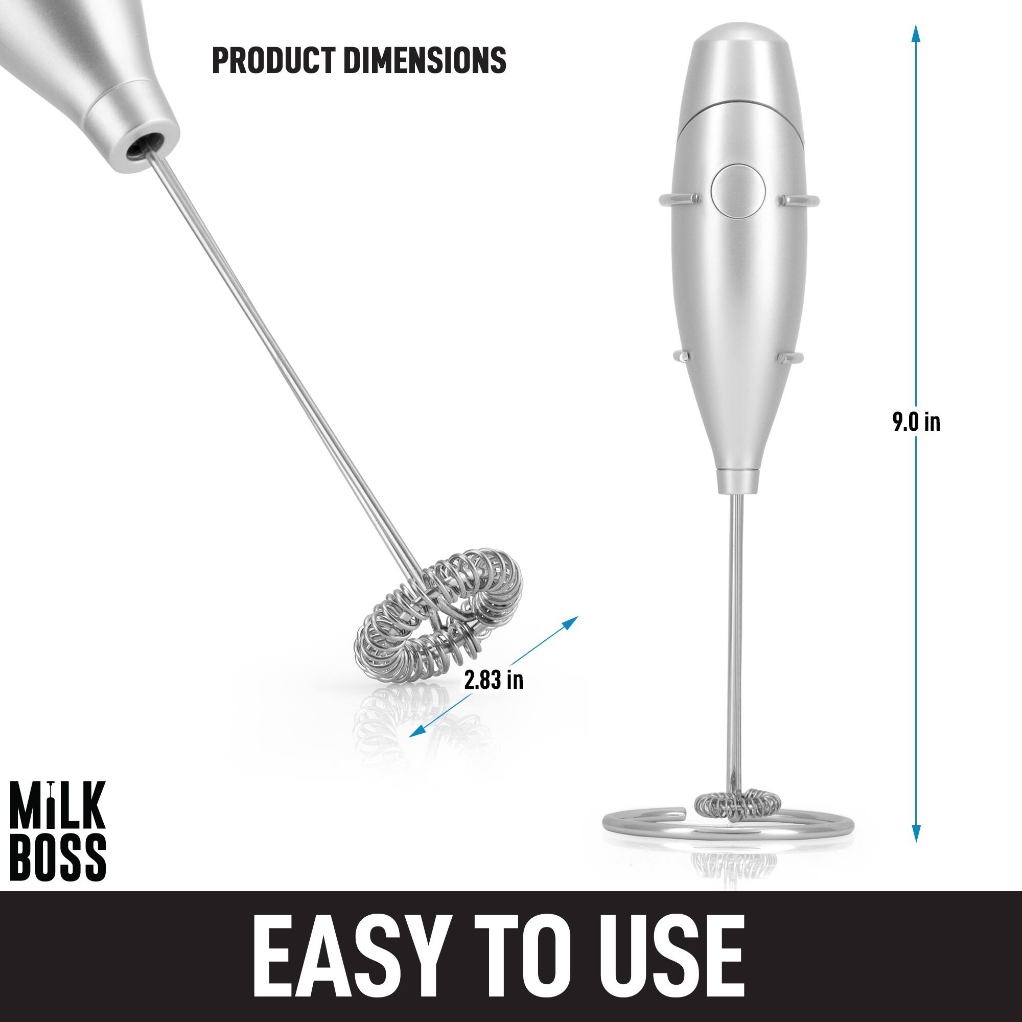 PRODUCT DIMENSIONS  
9.0 in  
2.83 in  

MILK BOSS  

EASY TO USE