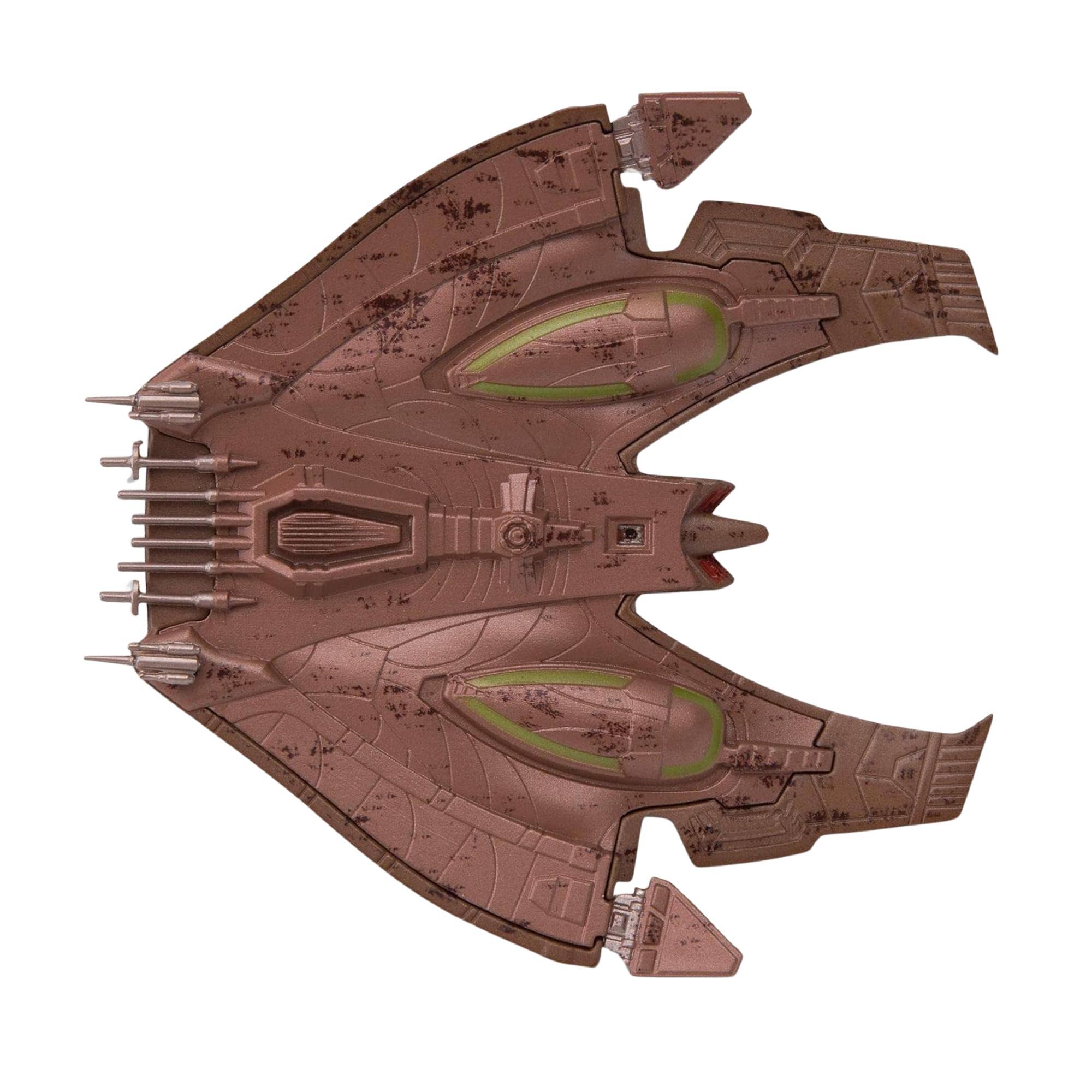 Alt View 4. Eaglemoss - Eaglemoss Star Trek Starship Replica | Nausicaan Fighter - Brown.