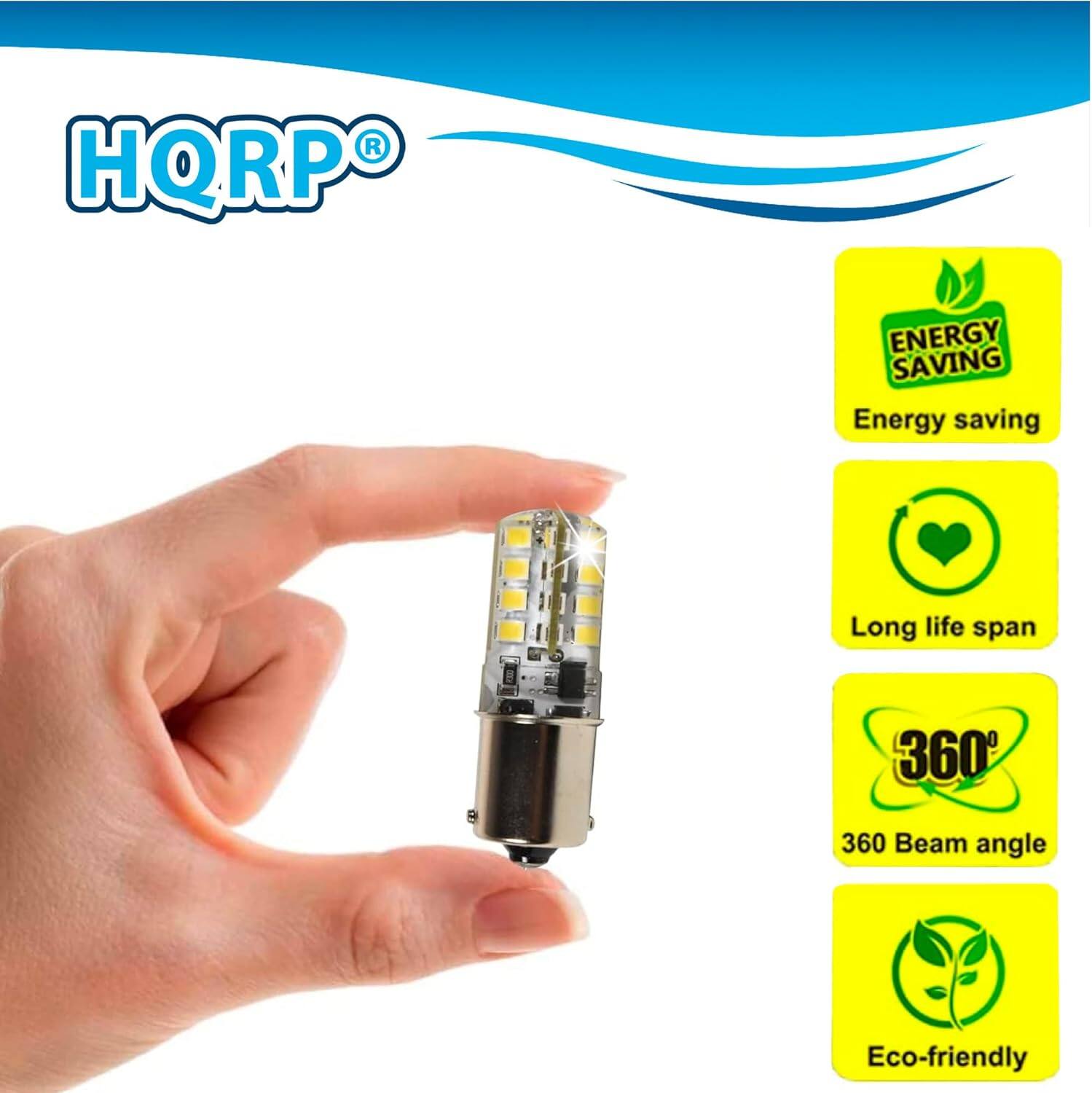 HQRP ENERGY SAVING  
- Energy saving  
- Long life span  
- 360° Beam angle  
- Eco-friendly