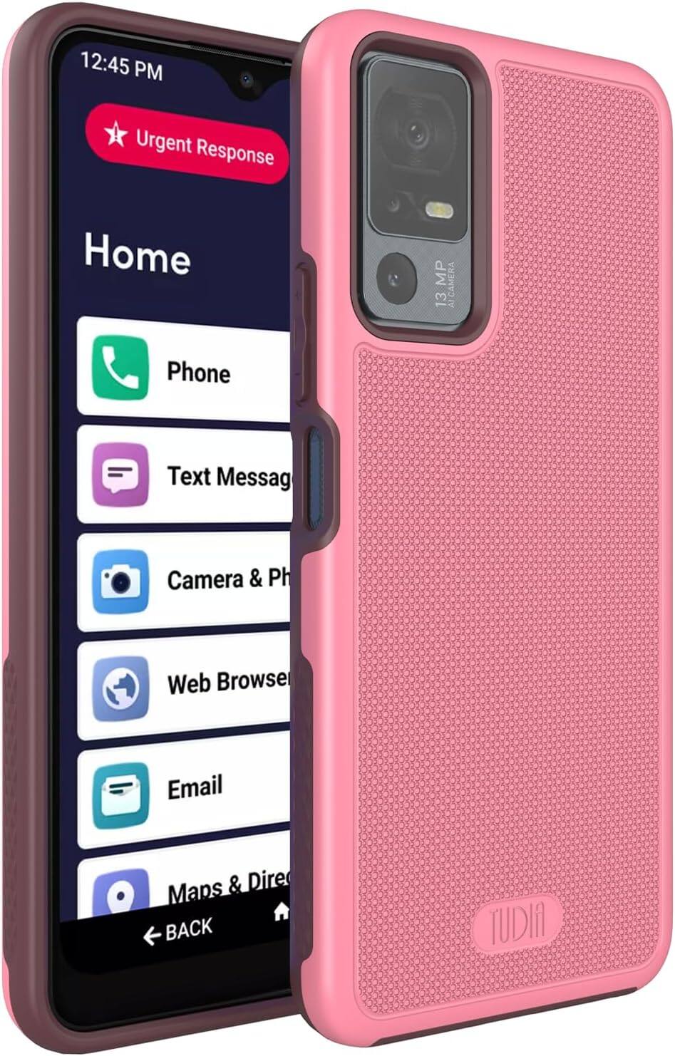 12:45 PM  
Urgent Response  

Home  
Phone  
Text Message  
Camera & Photos  
Web Browser  
Email  
Maps & Directions  

BACK