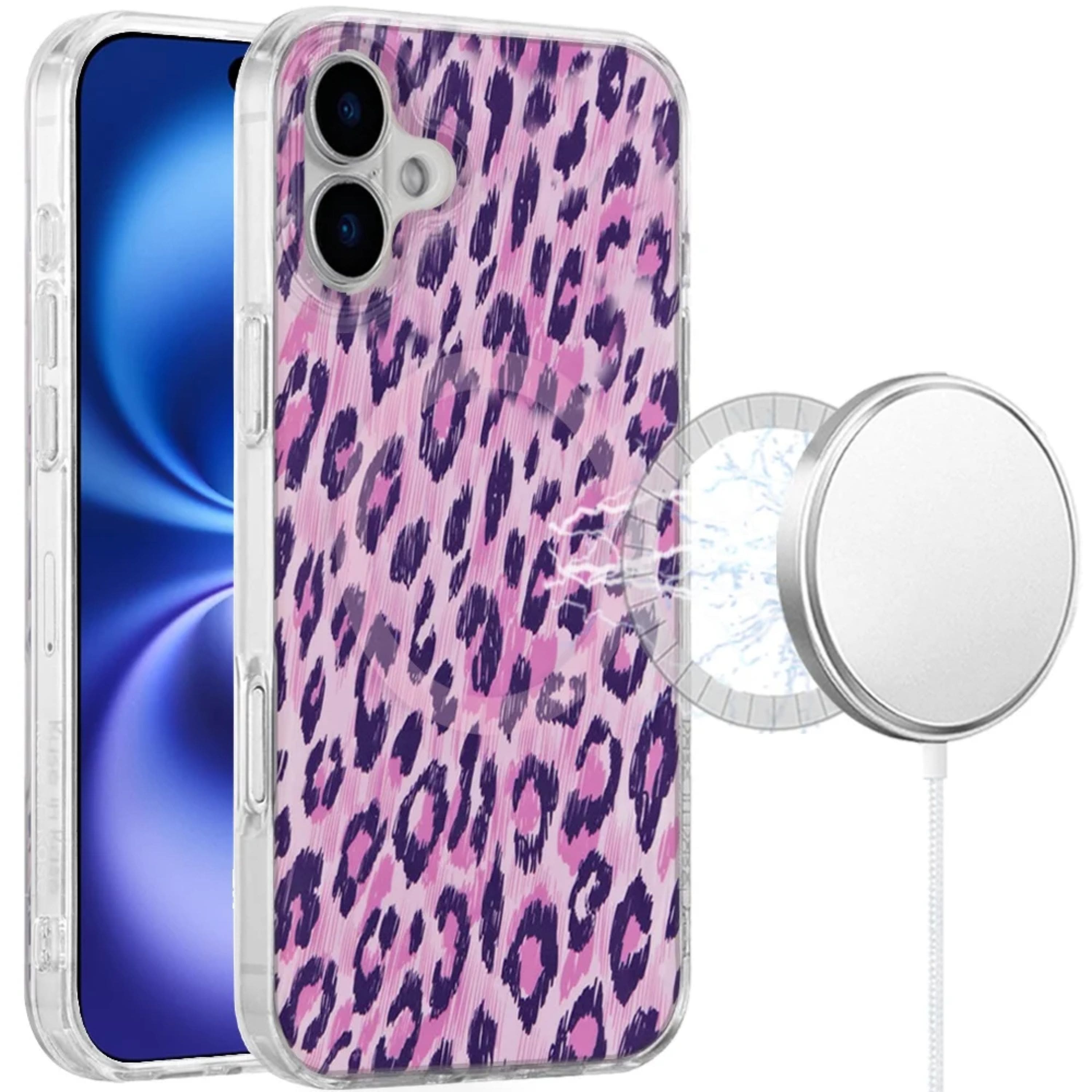 Kitcheniva - Dual Layer With Magnetic Circle Cover Plus Tempered Glass For iPhone 17 G - Multicolor price history on PriceWatchPro