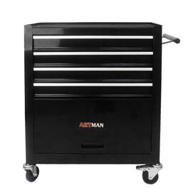 LOVMOR - 4 DRAWERS MULTIFUNCTIONAL TOOL CART WITH WHEELS