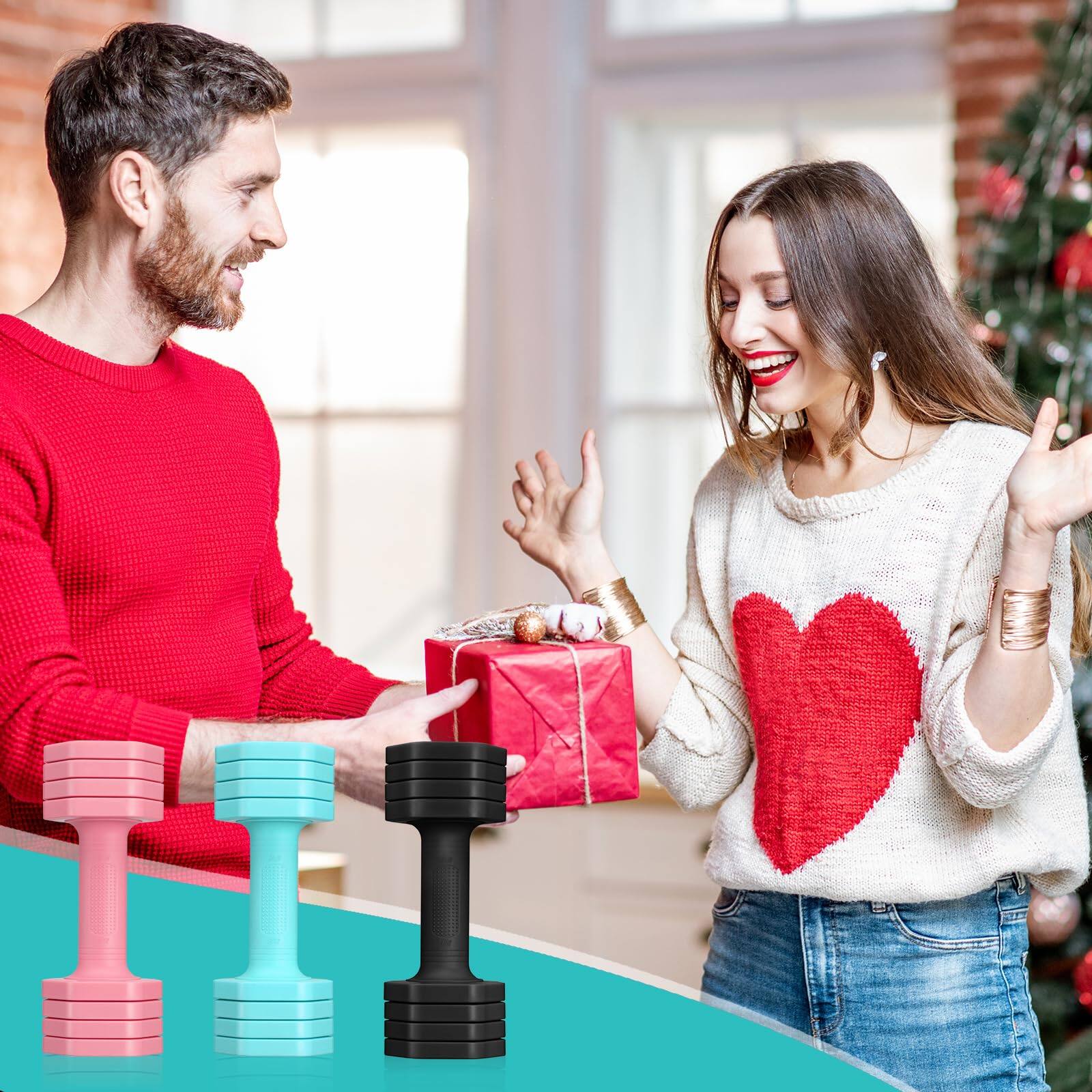 Alt View 6. Refined Abode Design - Adjustable Dumbbell Set 1 Free Weights Dumbbells For Women At Home With Tpu Soft Rubber Handle Gym Exercise p - Purple.