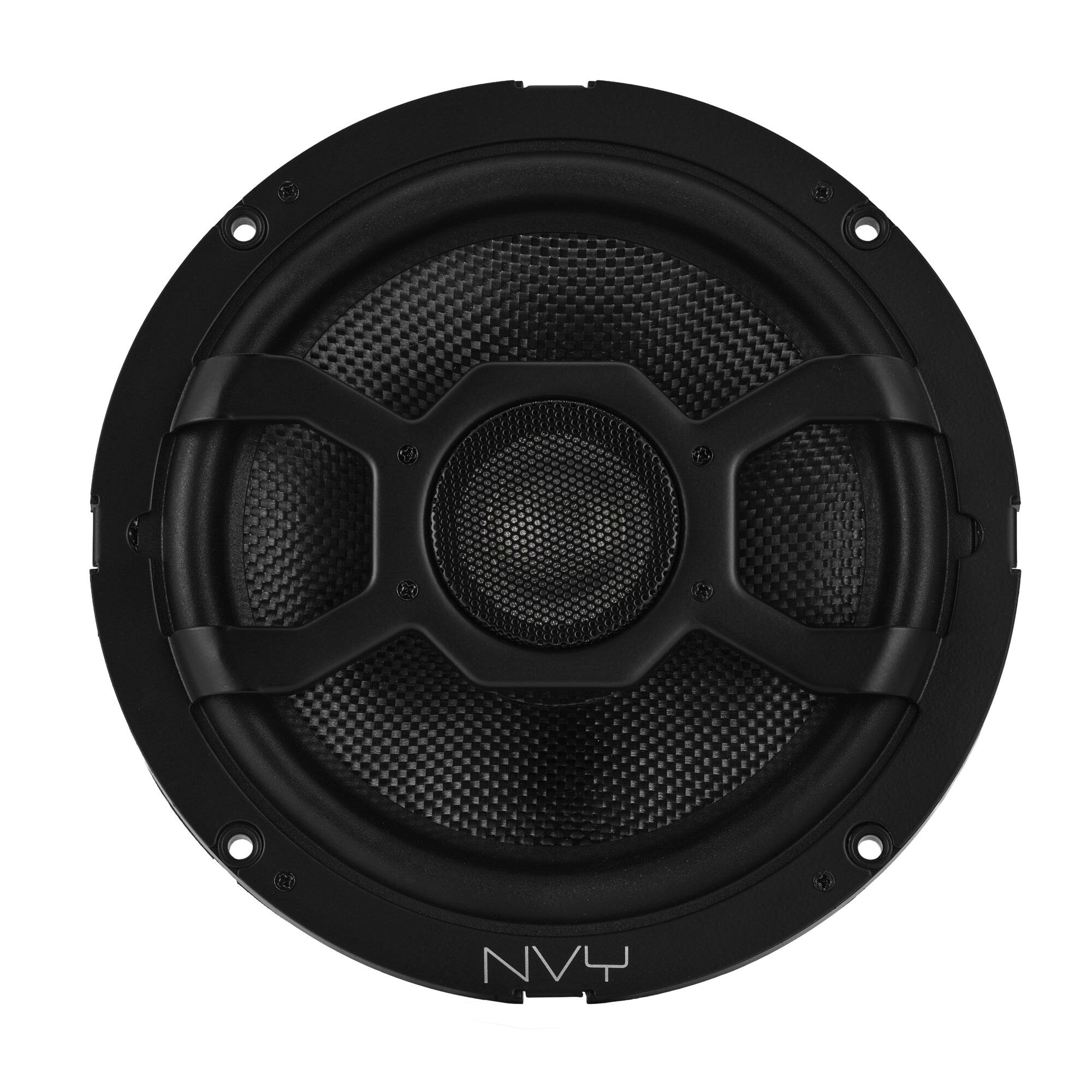 Alt View 1. DS18 Audio - 6.5" Component Speaker System With Glass Fiber Cone and Neodymium Magnet | 120W RMS 4-Ohm - Black.