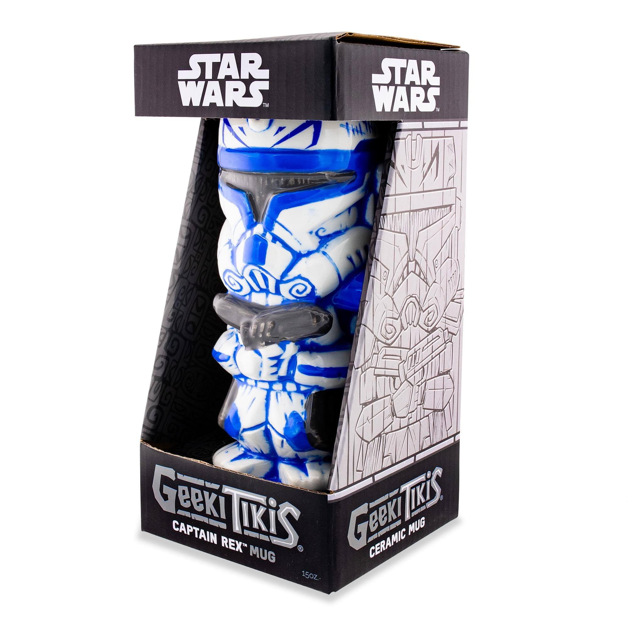 STAR WARS  
LT Geeki - TIRIS CAPTAIN REX  
Geeki Tikis  
CERAMIC MUG  
15oz