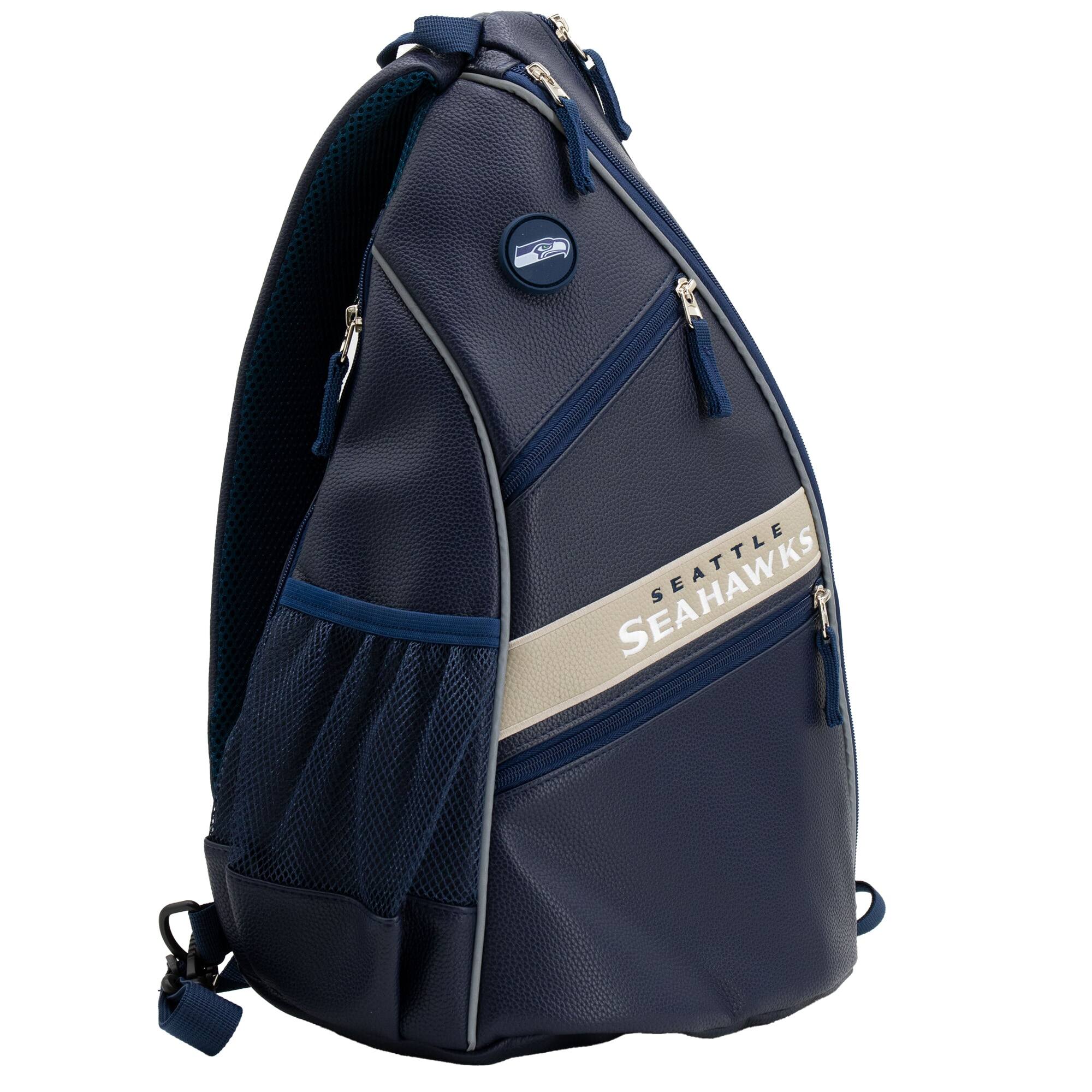 Alt View 2. Team Golf - Seattle Seahawks Embroidered Team Backpack - Multicolor.
