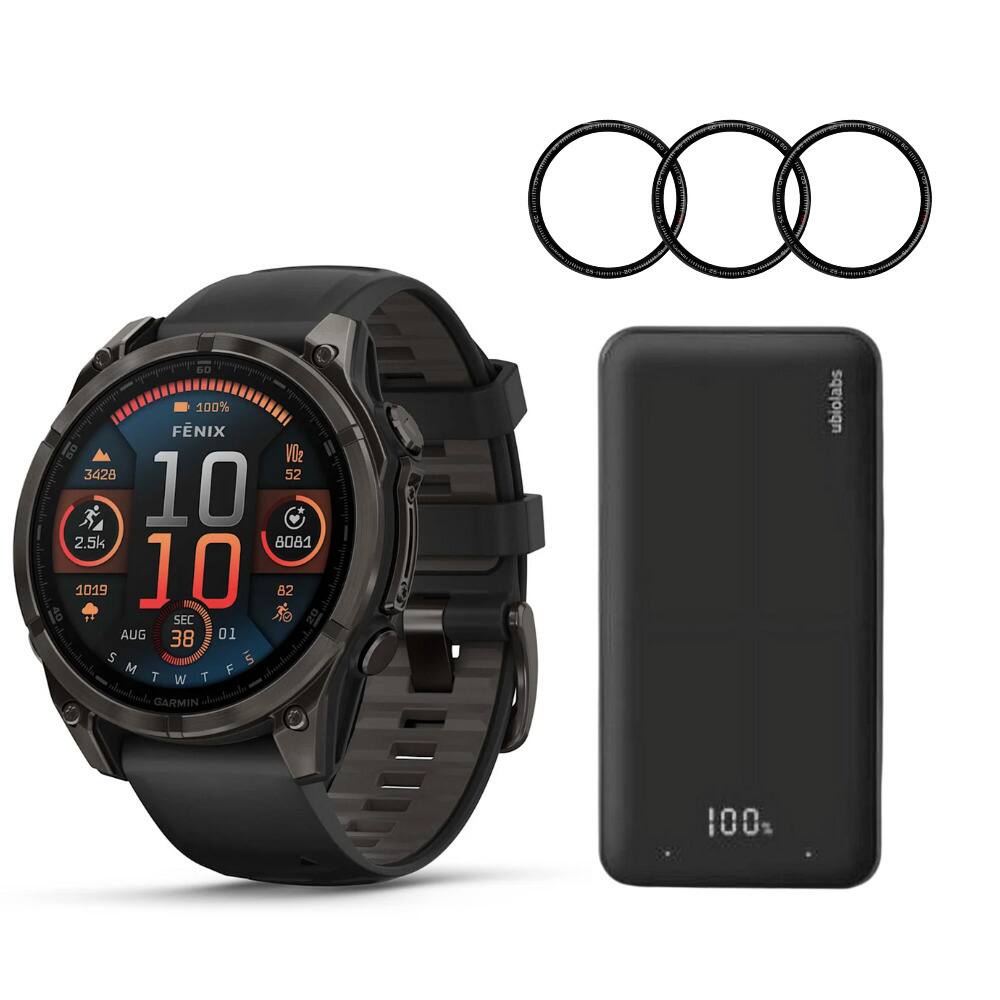 The corrected text is:

"100% FENIX D9 VO2 3428 52 10 2.5k 6081 1019 10 82 SEC CRSDIAANON P AUG 38 01 SMTWTFE abasdans 1 GARMIN ubiolabs 100%"