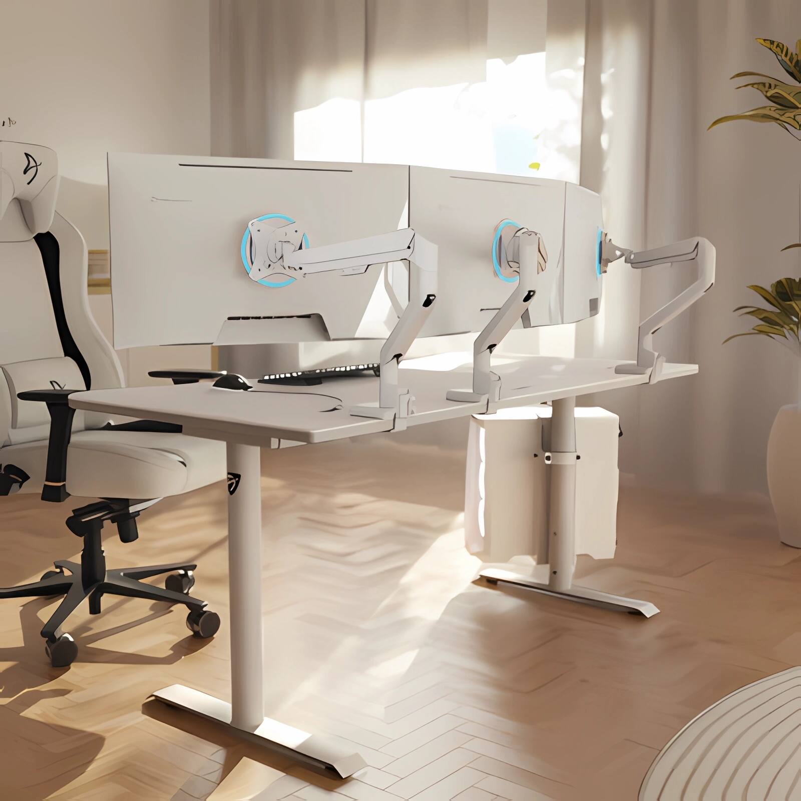 Alt View 1. Arozzi - Arozzi – Nova 27" IPS QHD 180Hz Gaming Monitor – White - White.