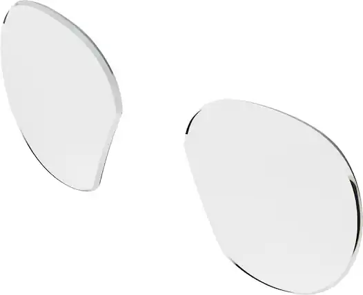 Front. Oakley Meta - Meta HSTN Replacement Lenses - Clear.