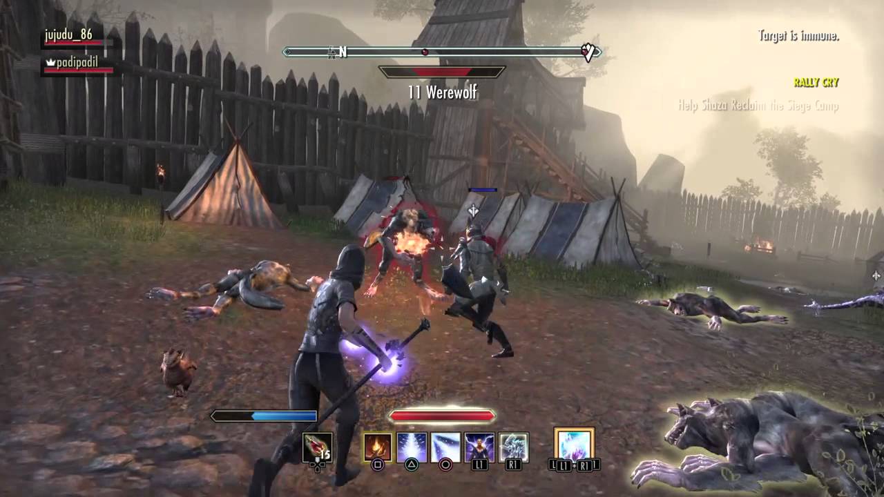 jujudo_86 padipadil  
11 Werewolf  
RALLY CRY  
Help Shuza Redom in the Siege Camp  
Torugai is immune.