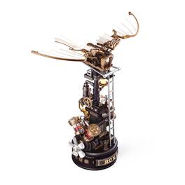 ROKR - 3D Puzzle Plastic Metal Mechanical, DIY Crafts Gifts, Industrial City (Leonardo Da Vinci's Ornithopter) CGL02