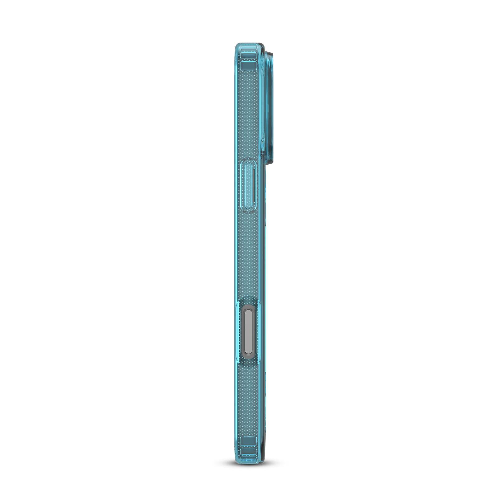 Alt View 2. BASELINE - baseline Clear Series MagSafe Case for Apple iPhone 17 Pro - Blue - Blue.