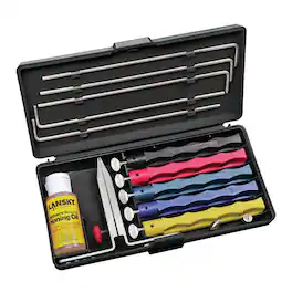 Lansky - Deluxe 5-Stone Ceramic Knife Sharpening System