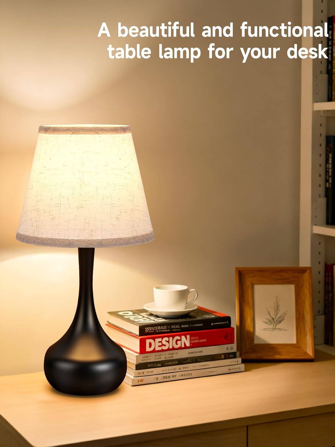 A beautiful and functional table lamp for your desk