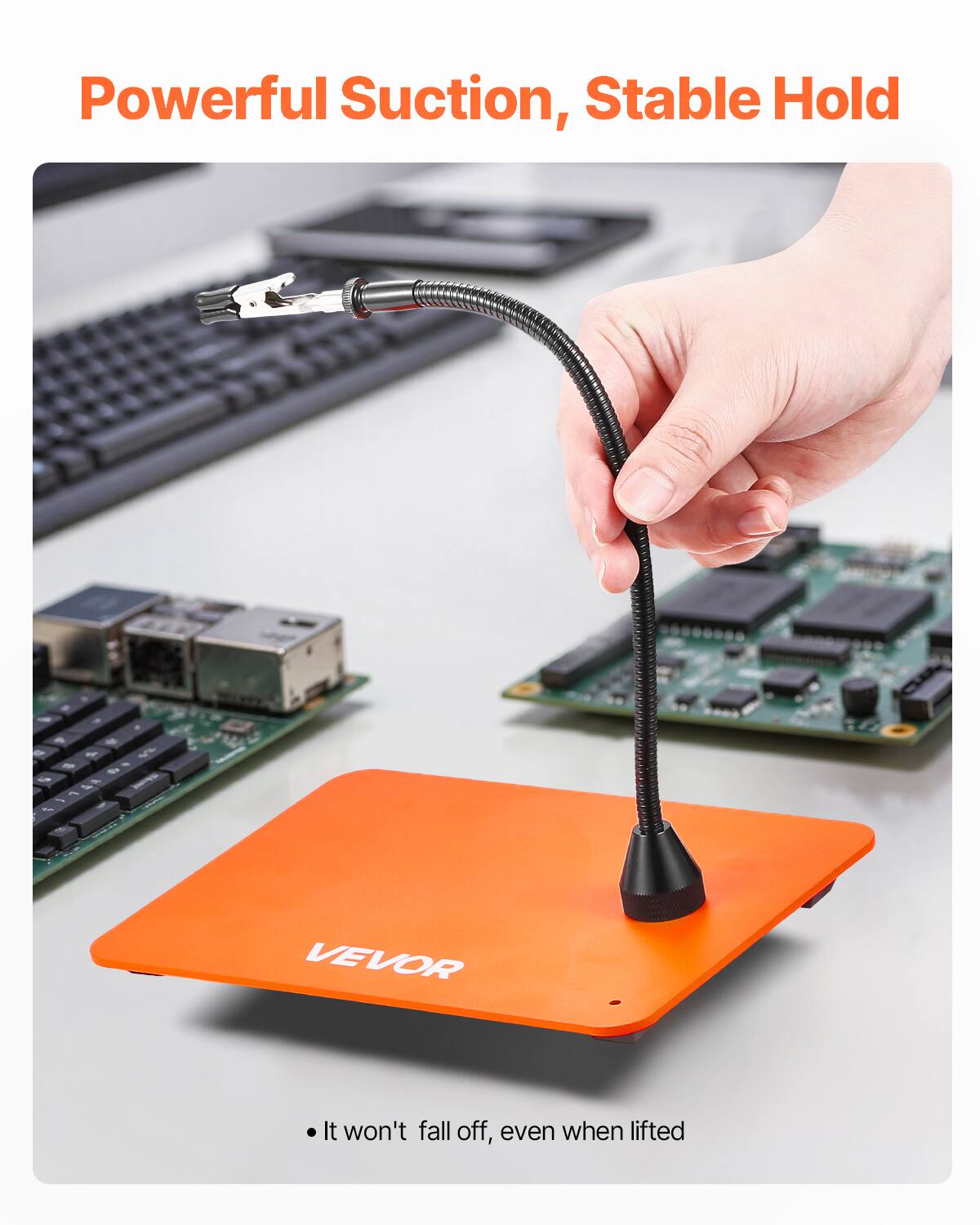 Powerful Suction, Stable Hold

VEVOR

It won't fall off, even when lifted