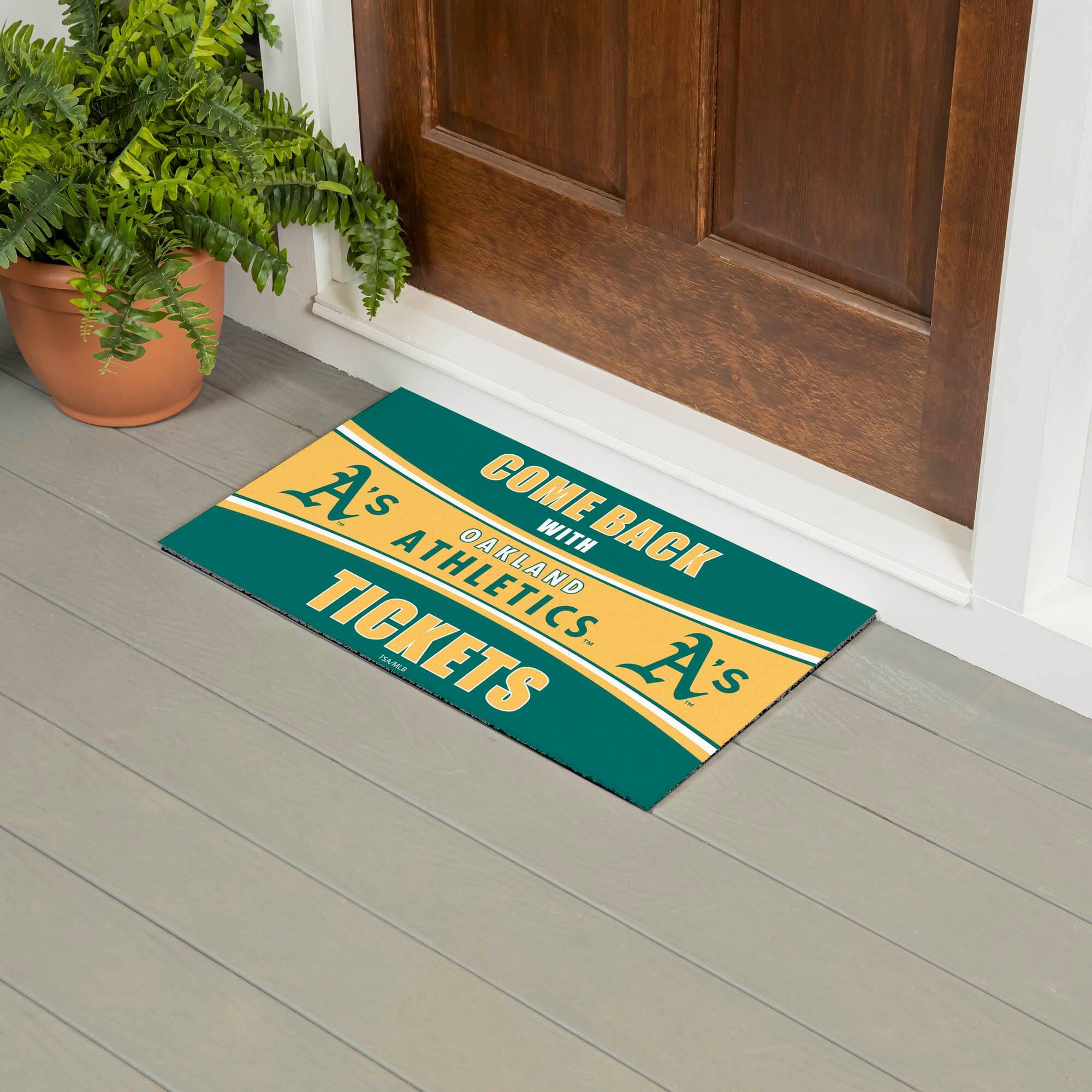 A's COME BACK COME WITH BACK ATHLETICS. OAKLAND TICKETS