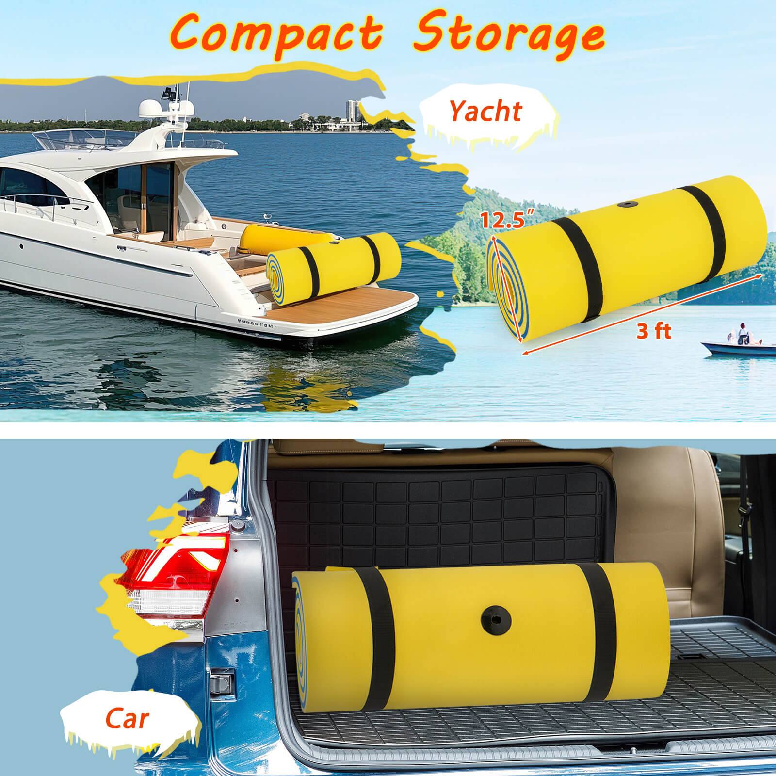 Compact Storage  
Yacht 12.5"  
3 ft  
Car