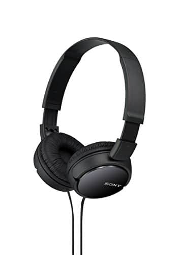 Sony ZX110 Over Ear Dynamic Stereo Headphones Black - Best Buy