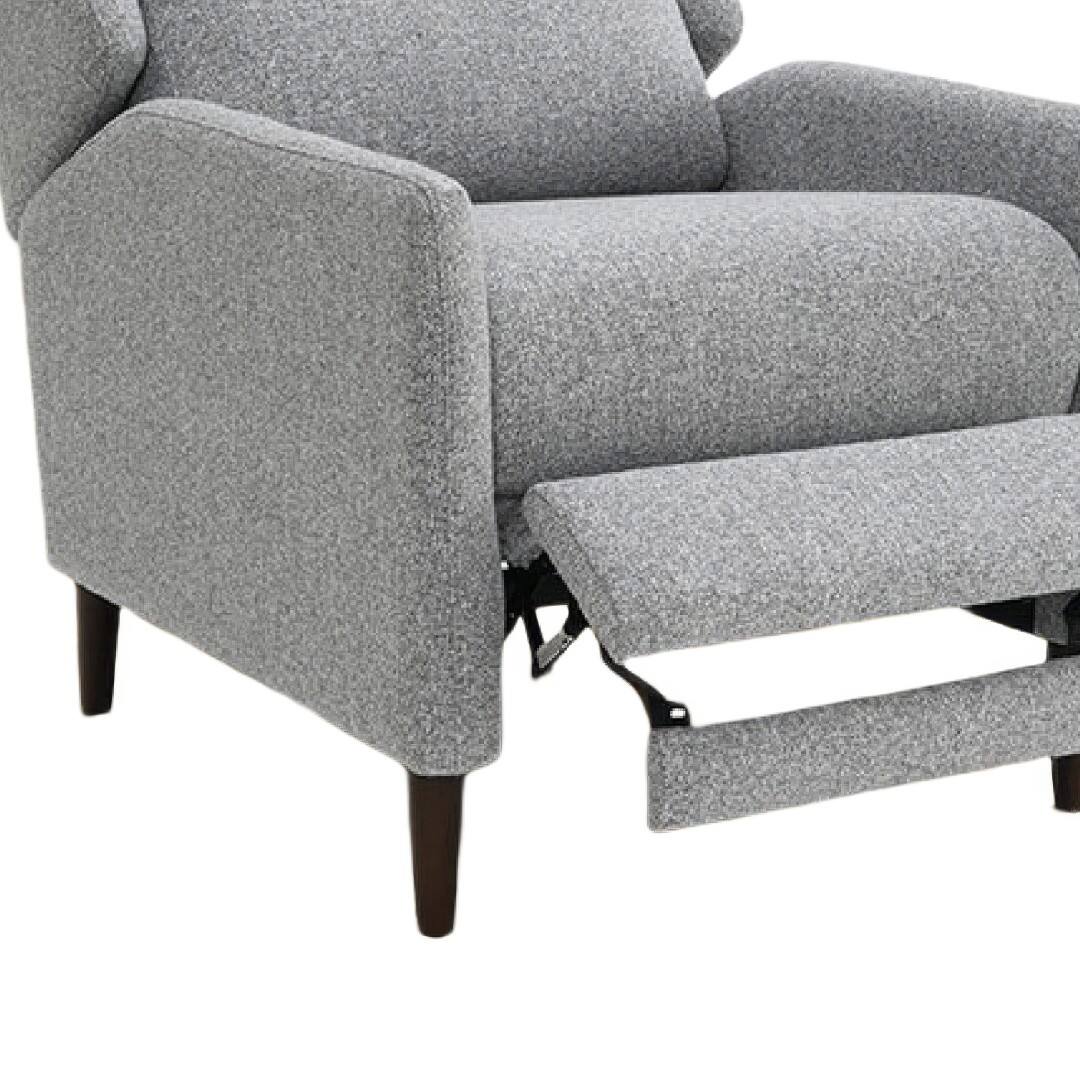 Manhattan Lane Cien Pushback Recliner Chair with High Back and Tapered ...