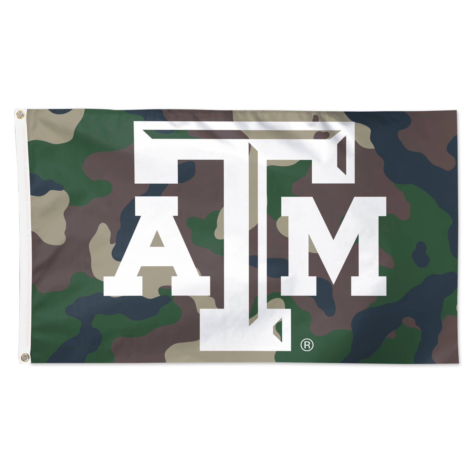 WinCraft - Texas A&M Aggies 3' x 5' Single-Sided Deluxe Flag - Camo
