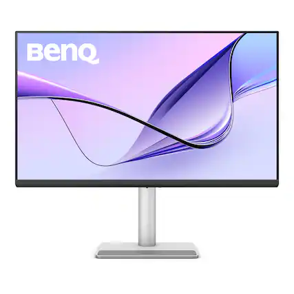 Front. BenQ - MA320UP 31.5" IPS LED 4K Nano Gloss Monitor for Macbook (HDMI/USB-C 90W) - Gray.