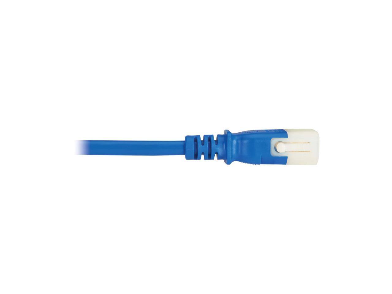 Alt View 3. Eaton - Eaton Tripp Lite 6ft PDU C13 to P-Lock C14 Heavy-Duty Power Cords Blue 6 Pack - Blue.