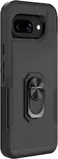 Angle. SaharaCase - Raider Series Heavy Duty Case for Google Pixel 9a - Scorpion Black.