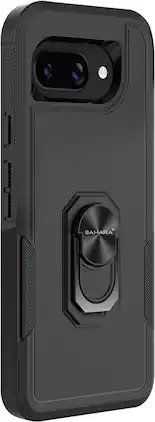 SaharaCase - Raider Series Heavy Duty Case for Google Pixel 9a - Scorpion Black