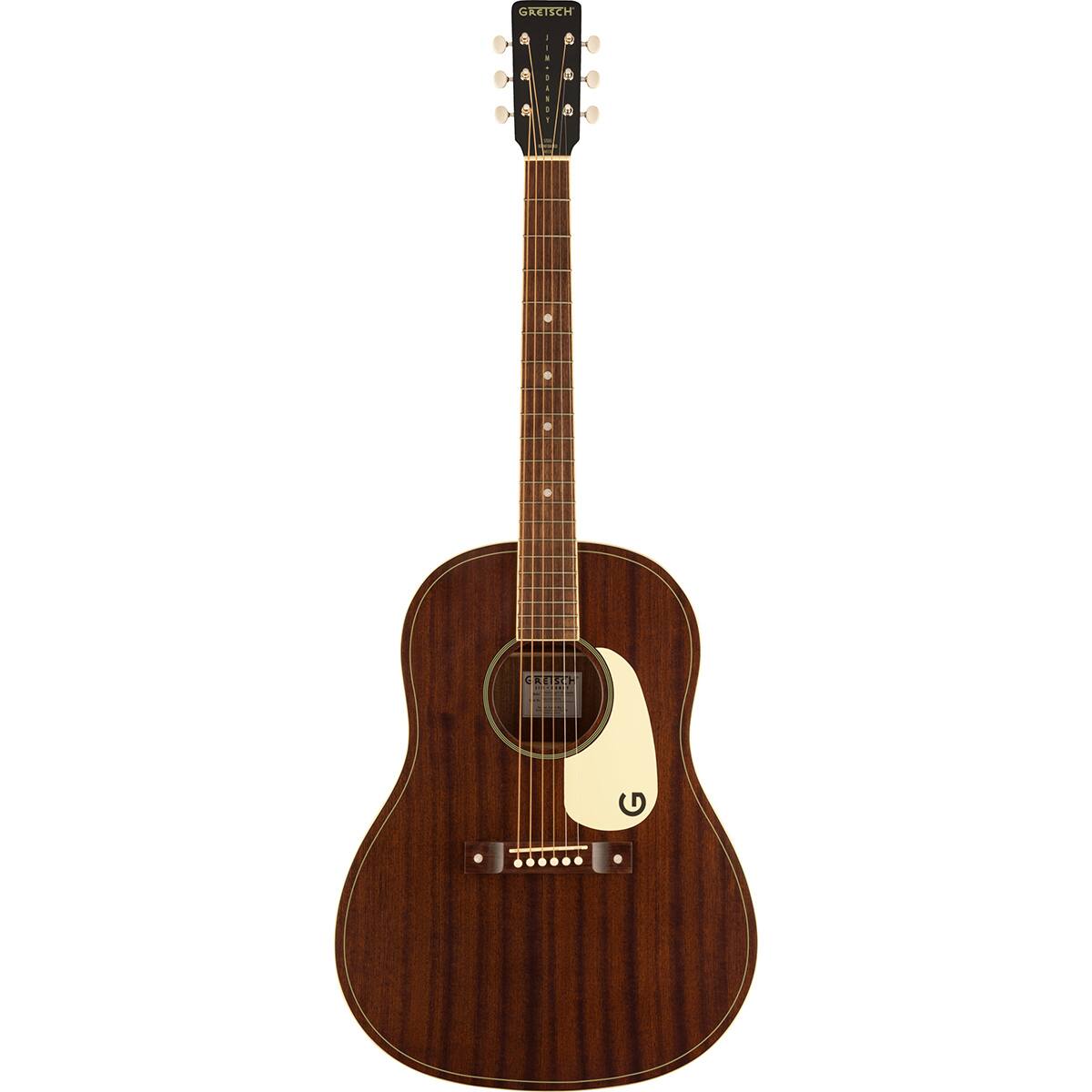 Alt View 6. Gretsch - Gretsch Jim Dandy Series Dreadnought Acoustic Guitar, Rex Burst.