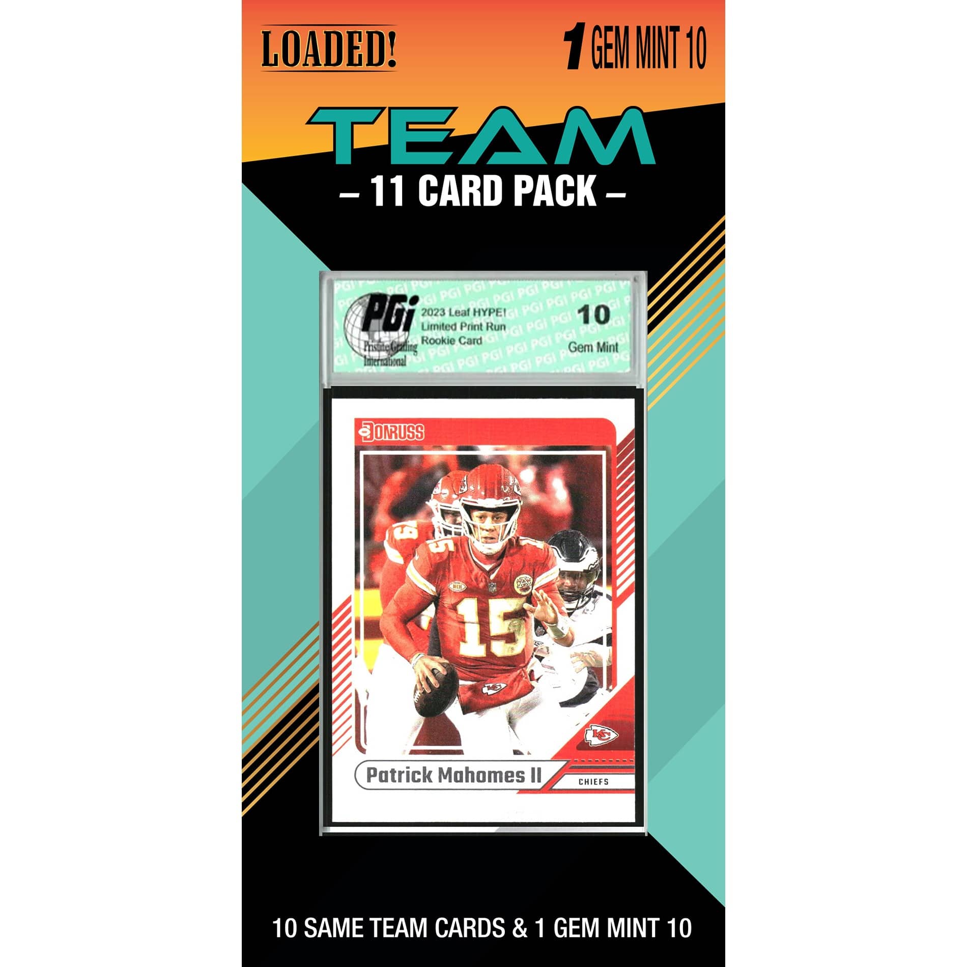C&I Collectibles - Kansas City Chiefs Trading Card Pack - Multicolor price history on PriceWatchPro