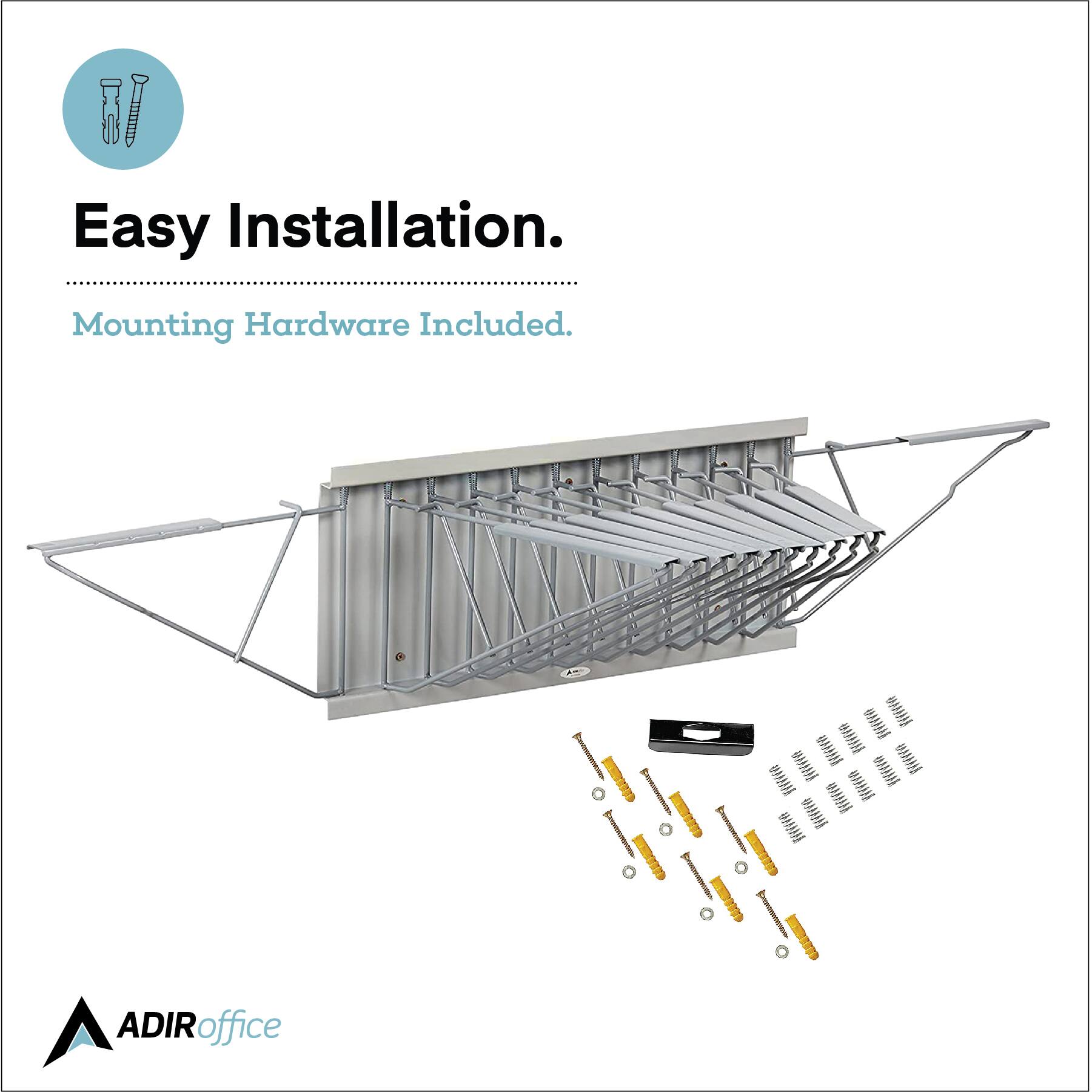 Easy Installation.
Mounting Hardware Included.
ADIRoffice