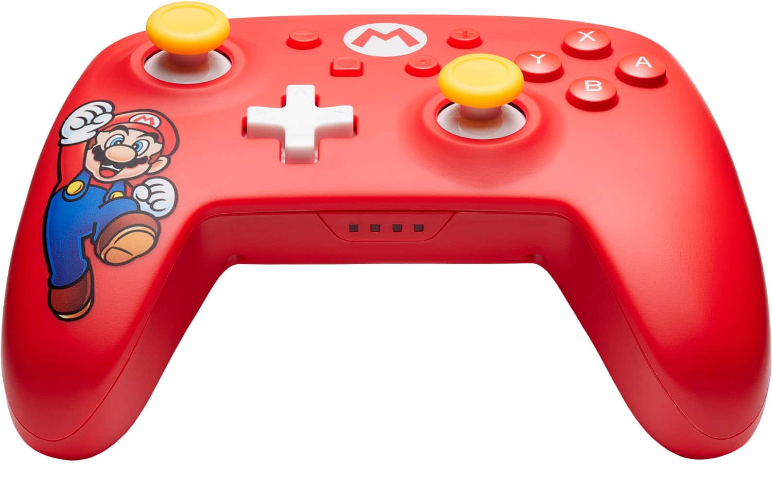 Alt View 17. PowerA - PowerA Wireless Controller for Nintendo Switch - Mario Joy - Mario Joy.