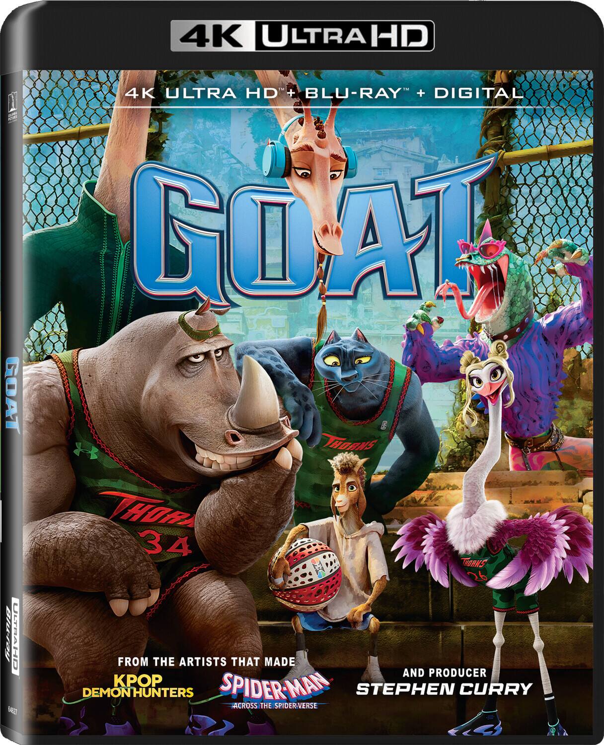 GOAT   - 4K Blu-Ray [4K Ultra HD Blu-ray]