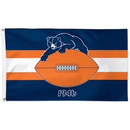 WinCraft - Chicago Bears 3' x 5' Historic Logo One-Sided Flag - Multicolor