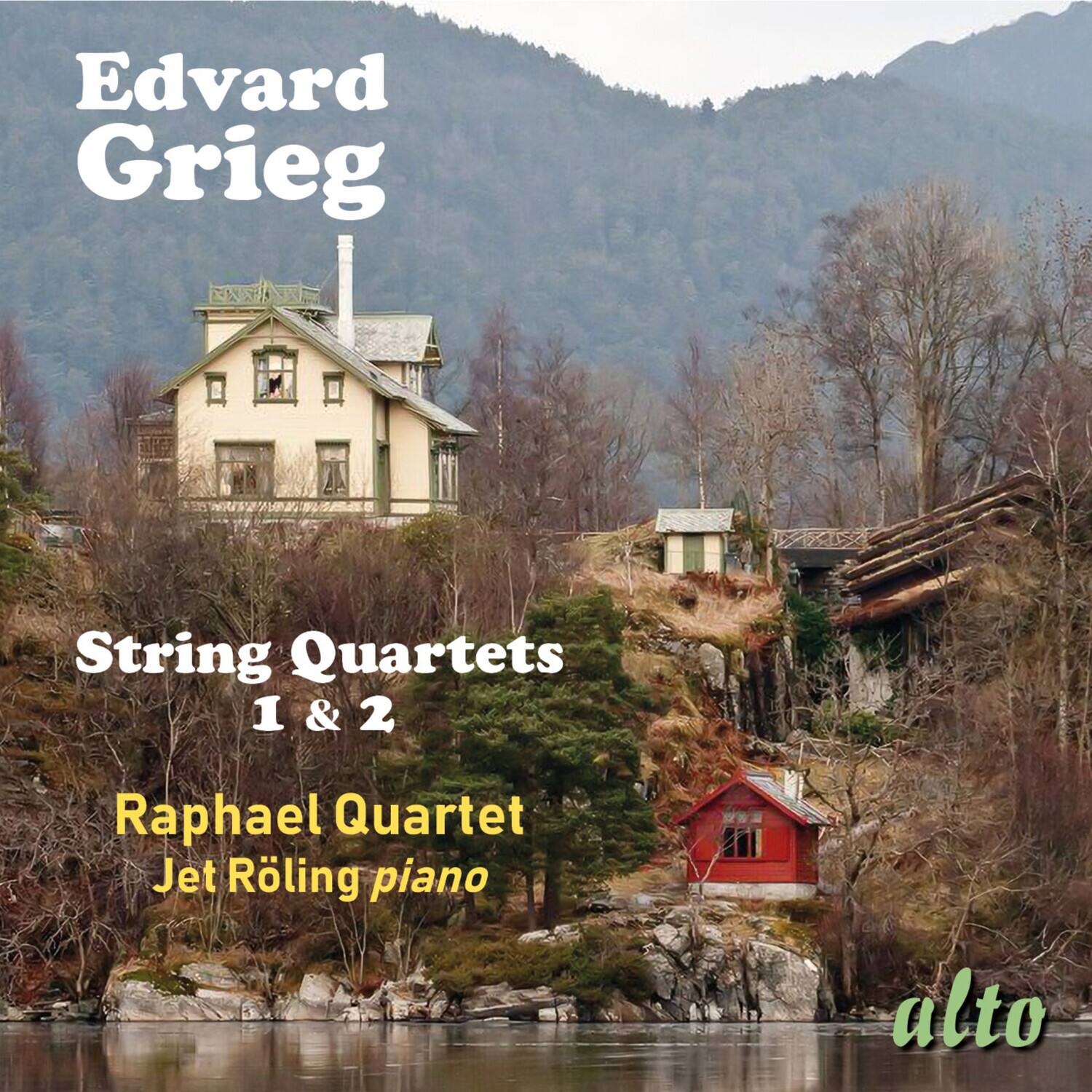 Jet Roling Edvard Grieg: String Quartets Nos. 1 & 2 COMPACT DISCS [CD ...