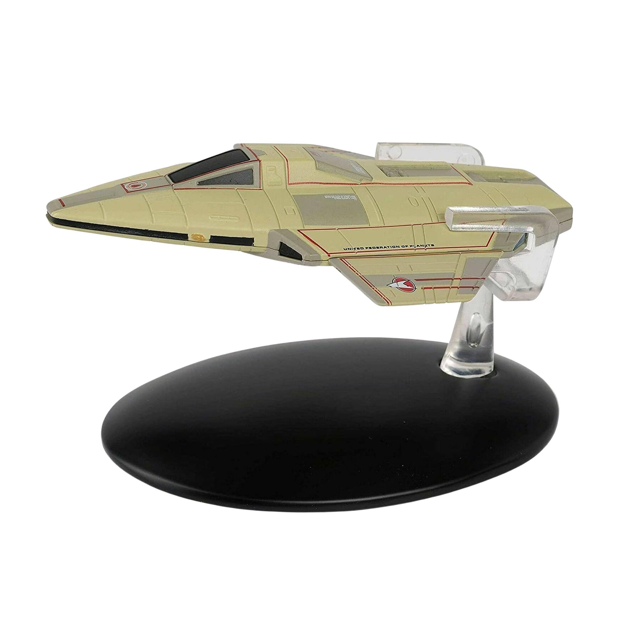 Alt View 2. Eaglemoss - Eaglemoss Star Trek Starship Replica | Academy Trainer - Beige.