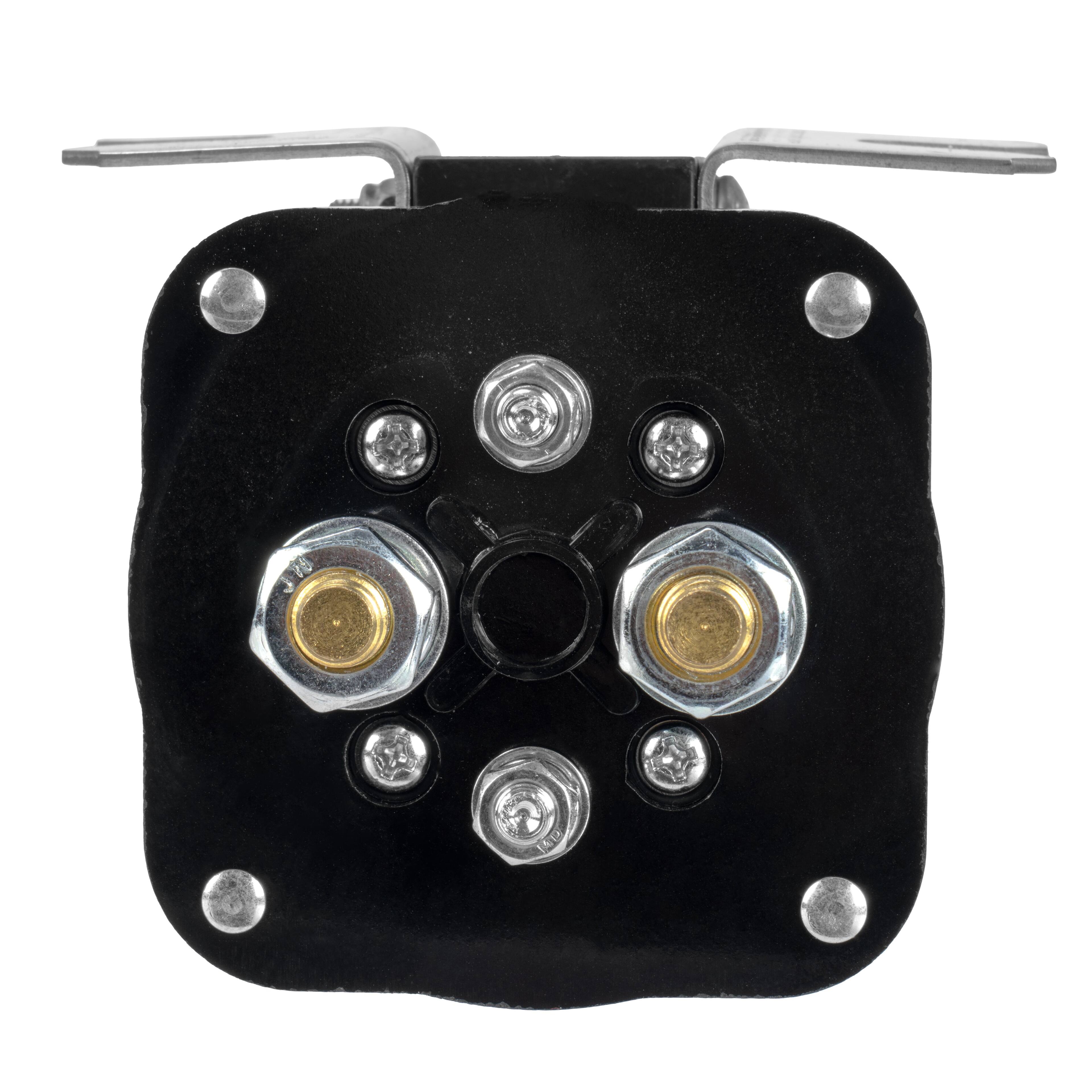 Left. NVX - BIR500 500 AMP Battery Relay Isolator and Relay for Cars, RVs, ATVs, UTVs, and Boats..