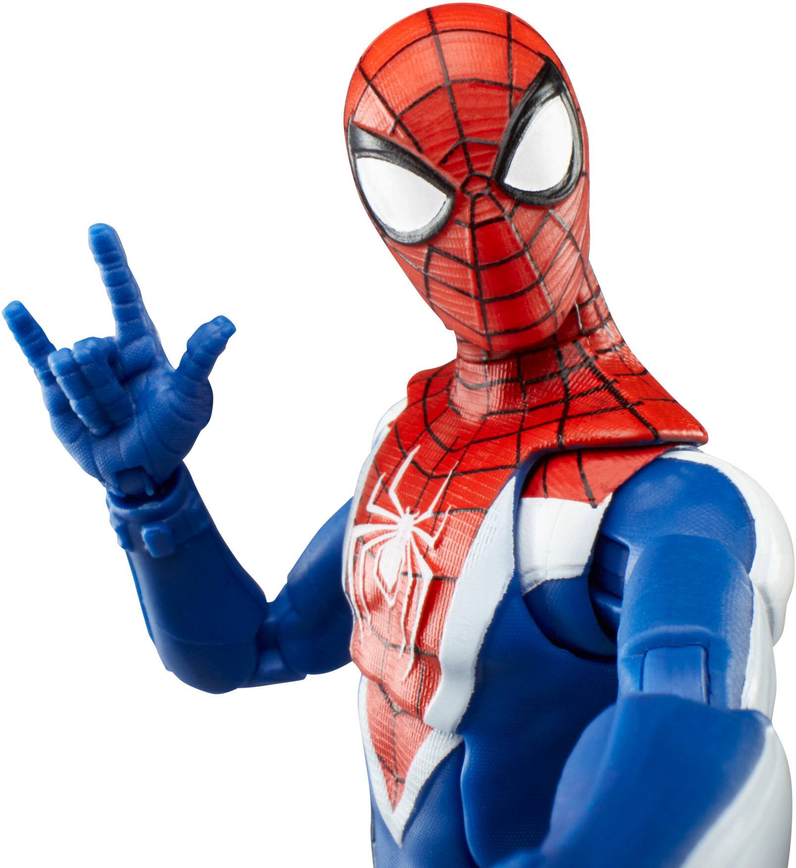 Alt View 2. Marvel - Legends Series Gamerverse Miles Morales Upgraded Suit Style.