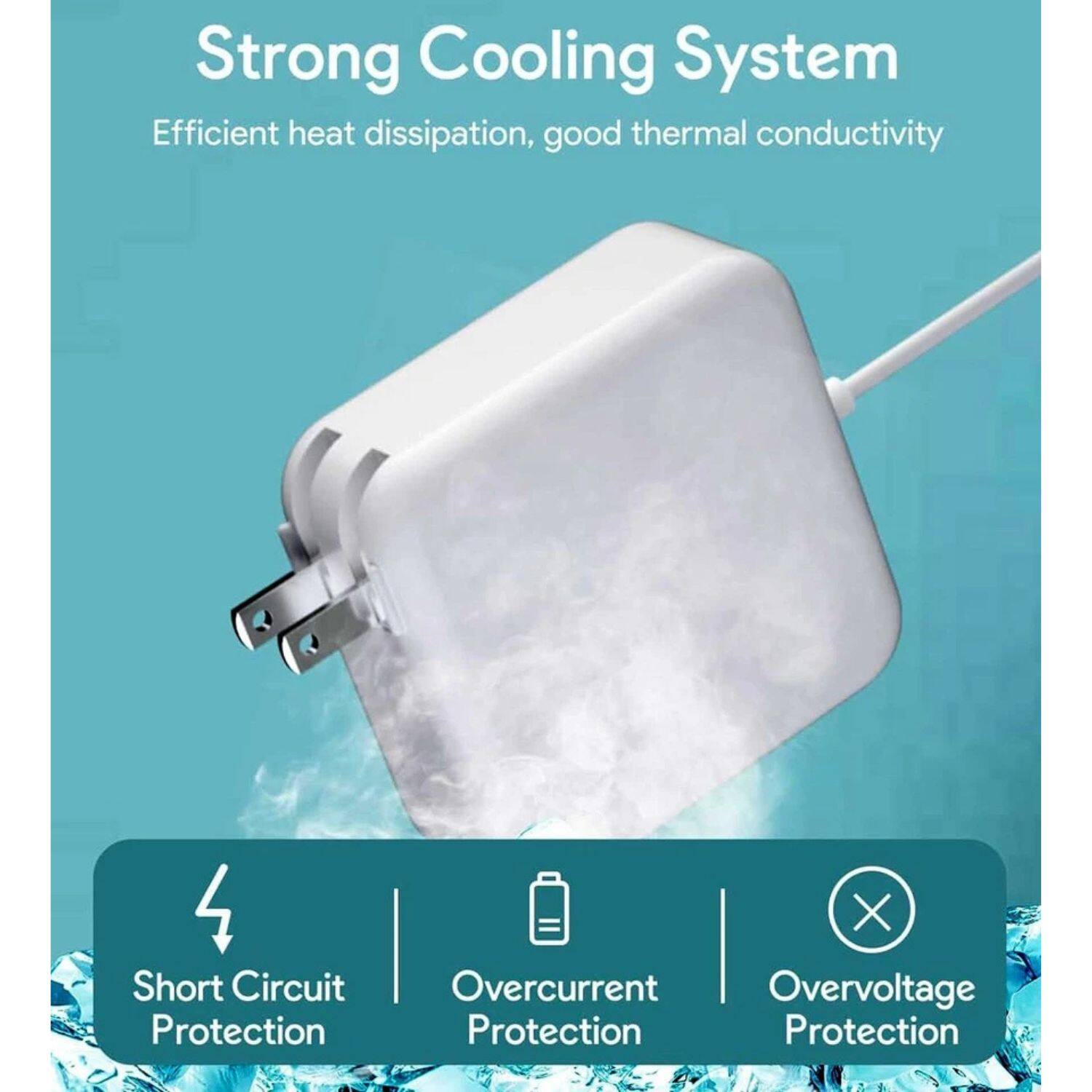 Strong Cooling System  
Efficient heat dissipation, good thermal conductivity  

- Short Circuit Protection  
- Overcurrent Protection  
- Overvoltage Protection