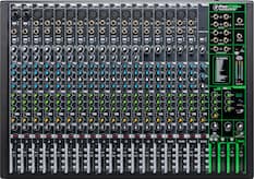 Front. Mackie - ProFX22v3 Professional Effects Mixer with USB - Black.